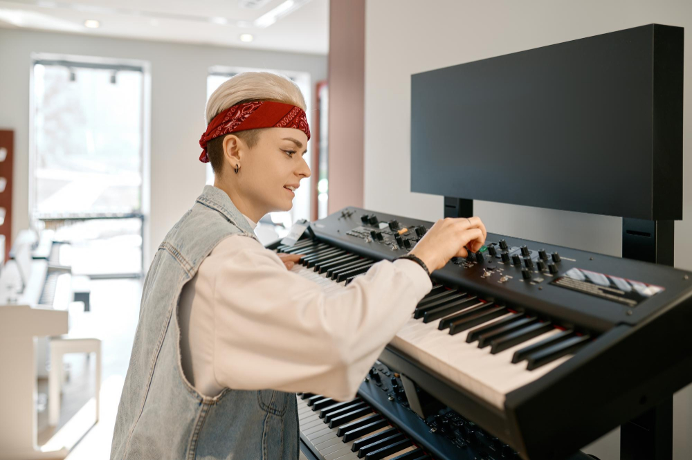 Un piano standard compte 88 touches